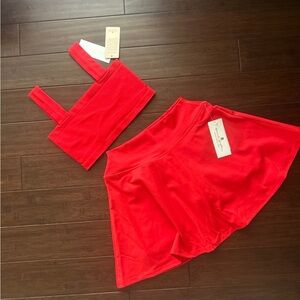 Spiritual Gangster Bold Red Activewear Set